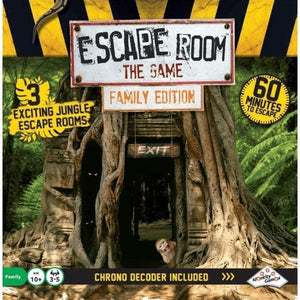 Funtastic Board & Card Games Escape Room the Game Family Edition - Jungle
