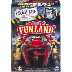 Funtastic Board & Card Games Escape Room the Game - Funland Expansion