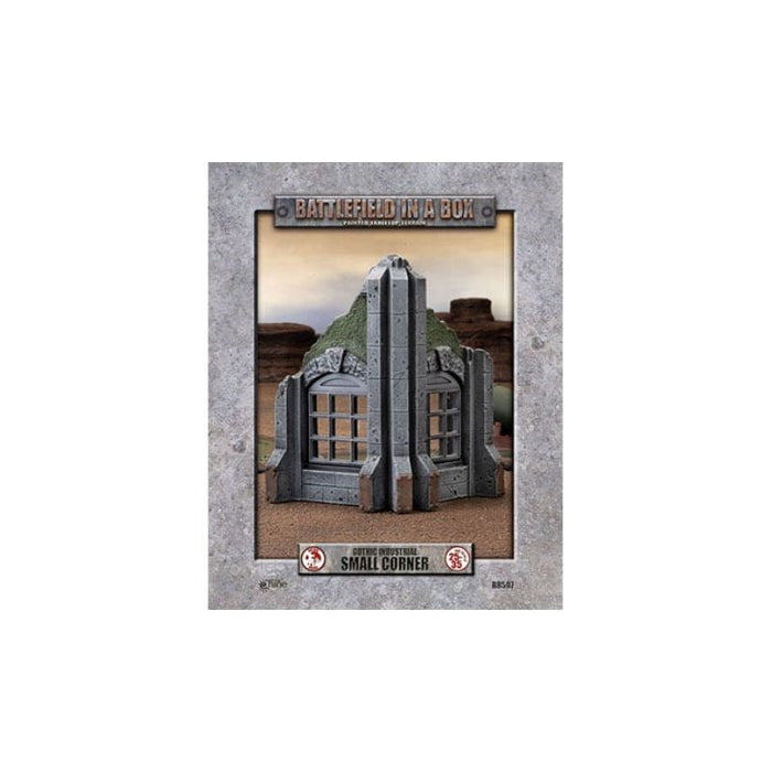 Battlefield in a Box - Gothic Industrial - Small Corner (x1) - 30mm