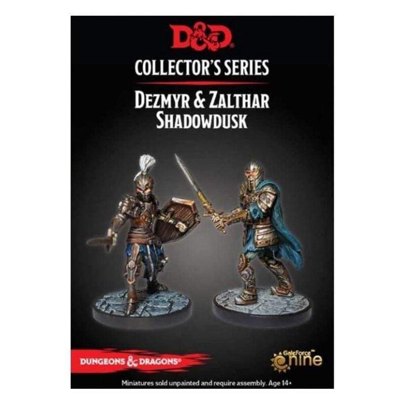 Gale Force Nine Miniatures D&D Collector Series - Zalthar and Dezmyr Shadowdusk