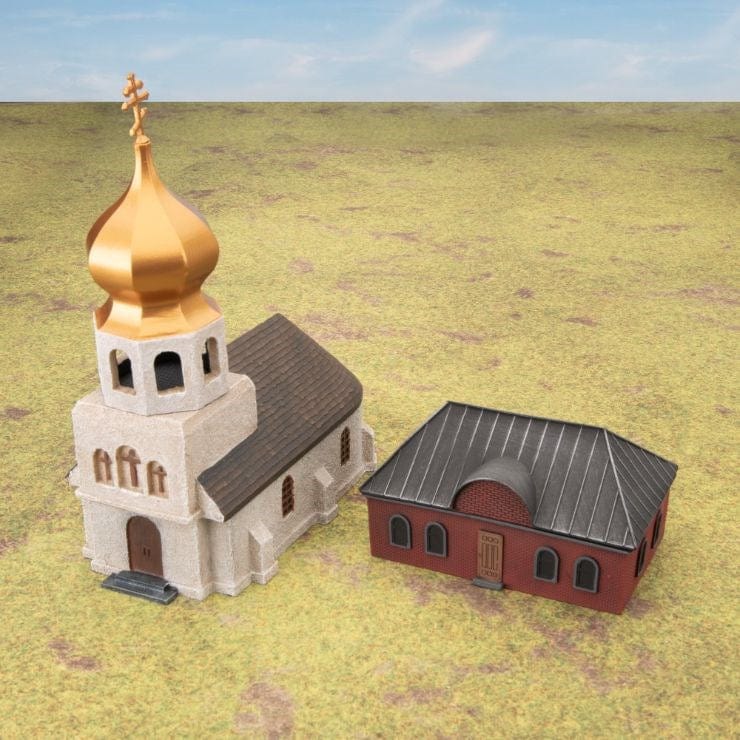 Gale Force Nine Miniatures Flames of War - Eastern Front - Scenery - Soviet Buildings