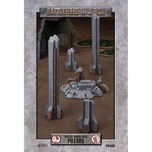 Gale Force Nine Miniatures Gothic Industrial - Pillars (Battlefield in a Box)