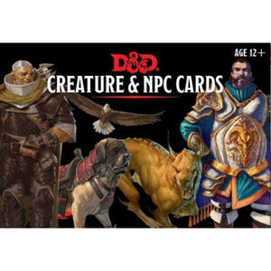 Gale Force Nine Roleplaying Games D&D RPG 5th Ed - Creature & NPC Cards