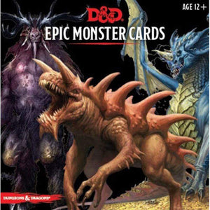 Gale Force Nine Roleplaying Games D&D RPG 5th Ed - Epic Monster Cards