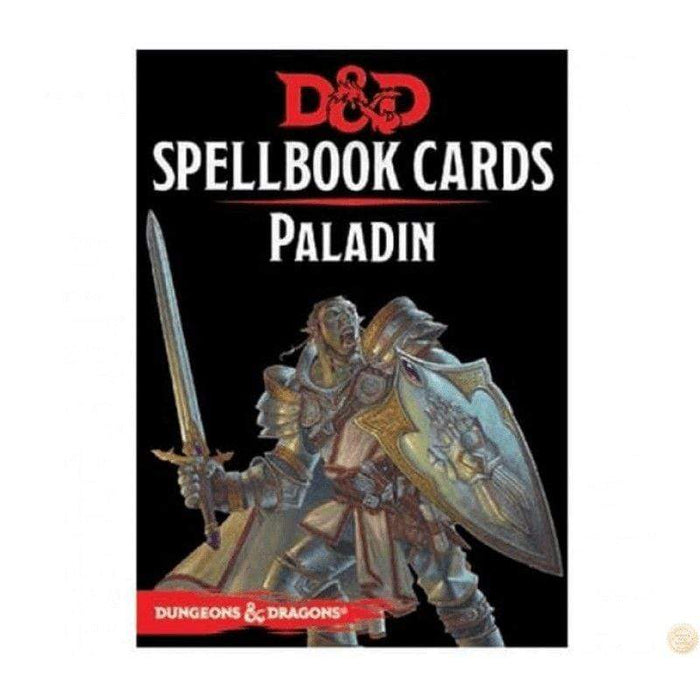 D&D RPG 5th Ed - Revised Spellbook Cards Paladin Deck