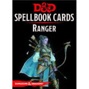 Gale Force Nine Roleplaying Games D&D RPG 5th Ed - Revised Spellbook Cards Ranger Deck