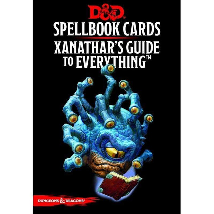 D&D RPG 5th Ed - Revised Spellbook Cards Xanathar's Guide