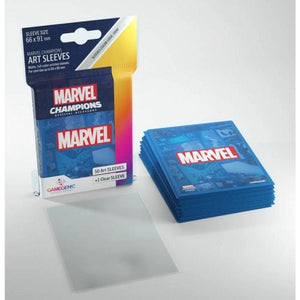 Gamegenic Trading Card Games Card Protector Sleeves - Gamegenic - Marvel Champions Art Sleeves Marvel Blue