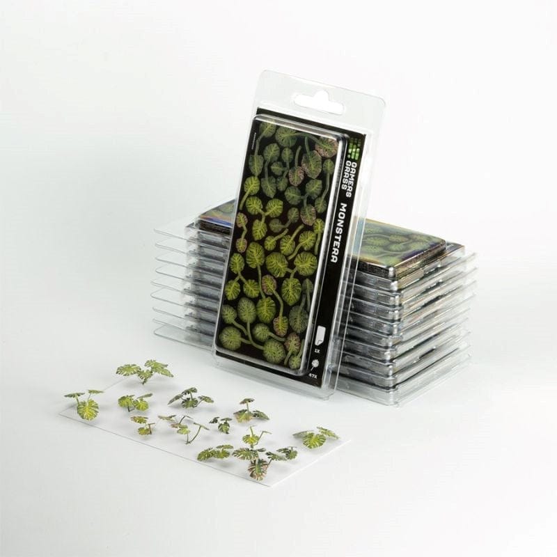 Gamers Grass Miniatures Gamers Grass -  Laser Plants -  Monstera