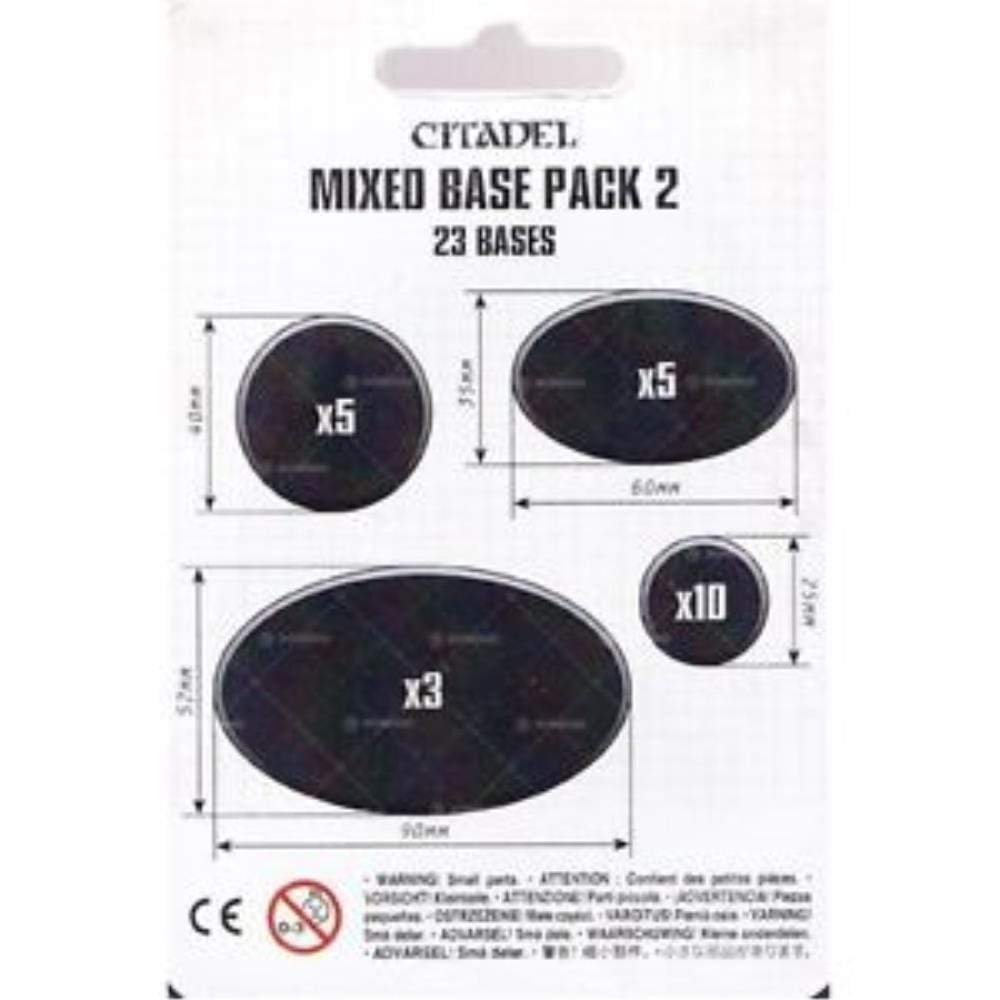 Games Workshop Hobby Basing - Mixed Base Pack 2
