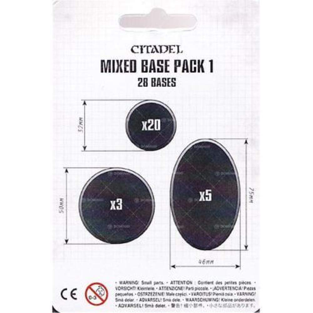Games Workshop Hobby Citadel - Mixed Base Pack 1
