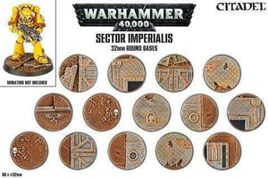 Games Workshop Hobby Citadel - Sector Imperialis 32mm Round Bases (Boxed)