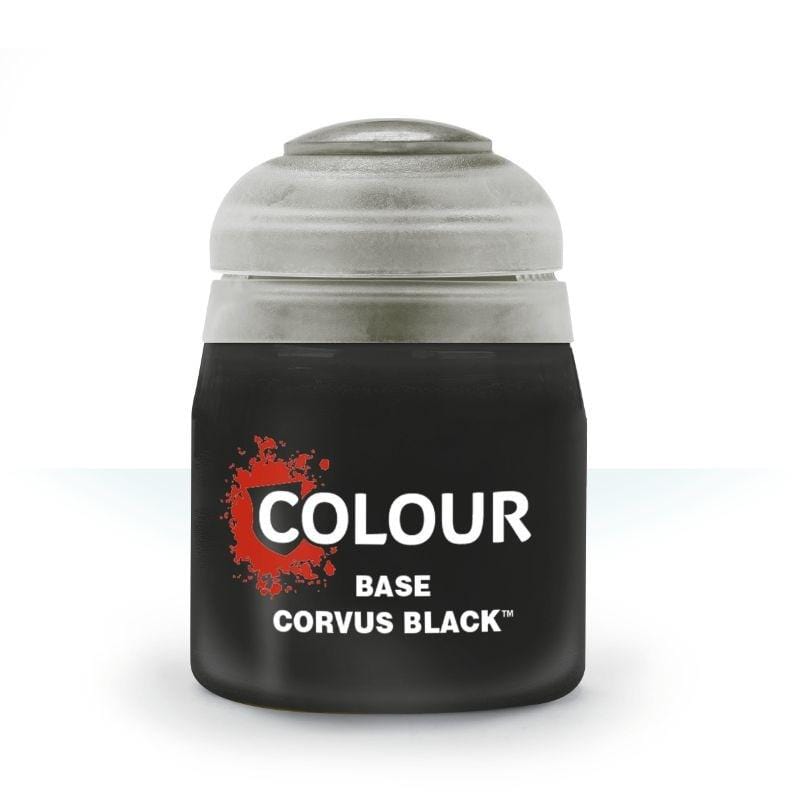 Games Workshop Hobby Paint - Citadel Base - Corvus Black