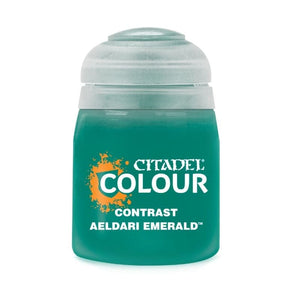 Games Workshop Hobby Paint - Citadel Contrast - Aeldari Emerald (Preorder - 16/07 release)
