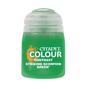 Games Workshop Hobby Paint - Citadel Contrast - Striking Scorpion Green (Preorder - 16/07 release)