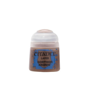 Games Workshop Hobby Paint - Citadel Layer - Gorthor Brown