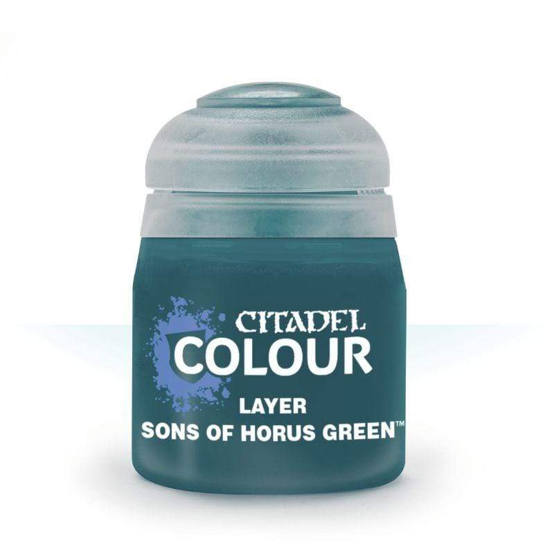 Games Workshop Hobby Paint - Citadel Layer - Sons Of Horus Green