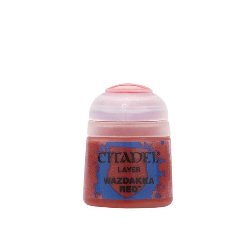 Games Workshop Hobby Paint - Citadel Layer - Wazdakka Red