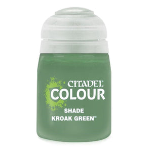 Games Workshop Hobby Paint - Citadel Shade - Kroak Green (16/07 release)