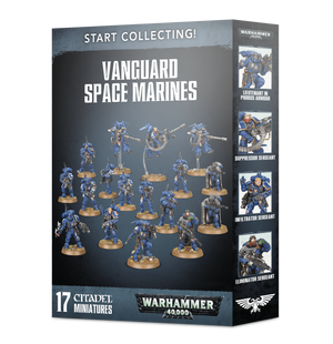 Games Workshop Miniatures 40K - Start Collecting! Vanguard Space Marines (Boxed)