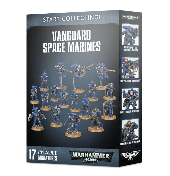 40K - Start Collecting! Vanguard Space Marines (Boxed)