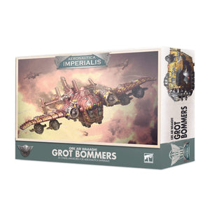 Games Workshop Miniatures Aeronautica Imperialis - Ork Air Waaagh! Grot Bommers (Boxed)