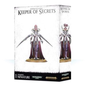 Games Workshop Miniatures Age of Sigmar/40k - Daemons of Slaanesh - Keeper of Secrets (Boxed)