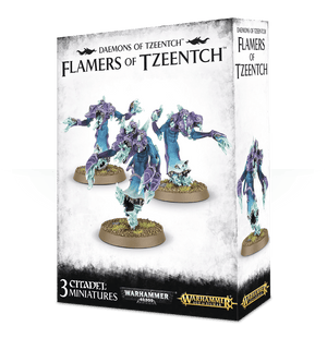 Games Workshop Miniatures Age of Sigmar/40k - Daemons of Tzeentch - Flamers of Tzeentch (Boxed)
