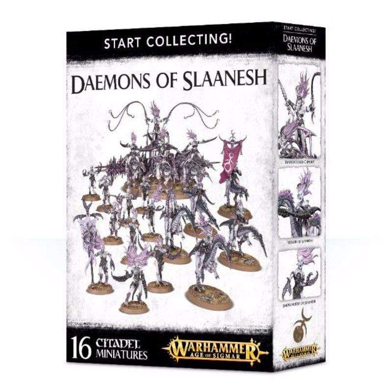 Games Workshop Miniatures Age of Sigmar/40k - Start Collecting! Daemons Of Slaanesh  (Boxed)