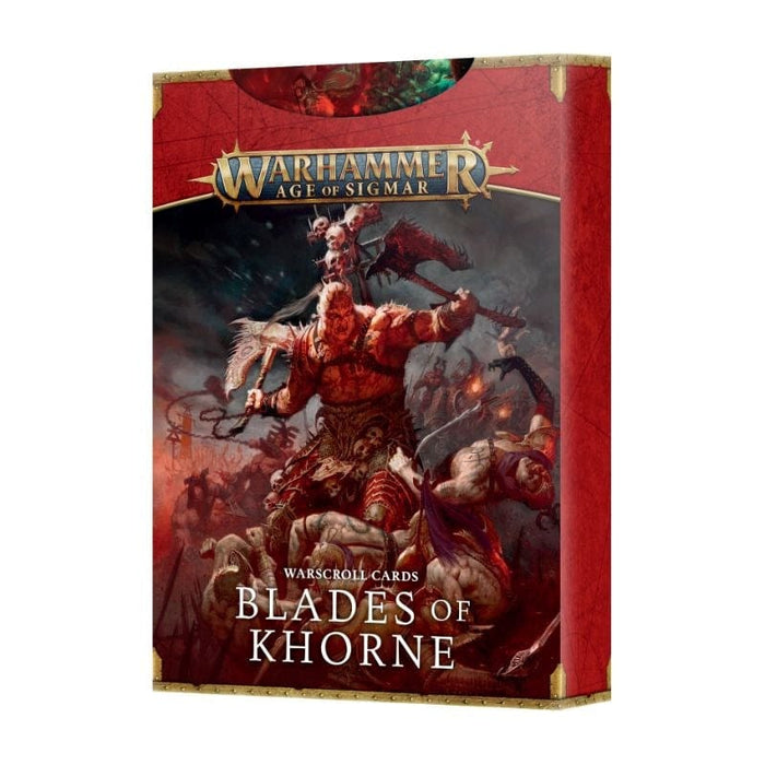 Age of Sigmar - Blades Of Khorne - Warscroll Cards