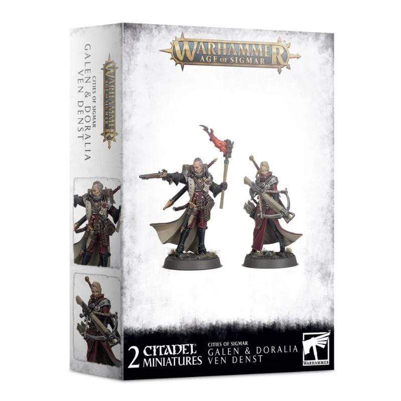 Games Workshop Miniatures Age of Sigmar - Cities of Sigmar - Galen & Doralia Ven Denst