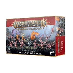 Games Workshop Miniatures Age of Sigmar - Disciples Of Tzeentch -The Coven Of Thryx (Preorder 11/03 release)