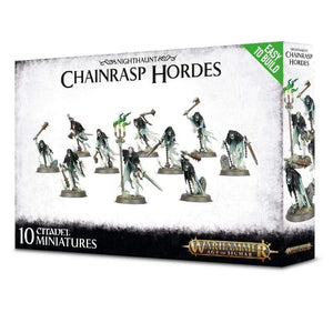 Games Workshop Miniatures Age of Sigmar - Easy to Build Nighthaunt Chainrasp Horde  (Boxed)