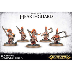 Games Workshop Miniatures Age of Sigmar - Fyreslayers Hearthguard (Boxed)