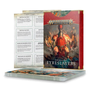 Games Workshop Miniatures Age of Sigmar - Fyreslayers Warscroll Cards 2022 (12/03 Release)