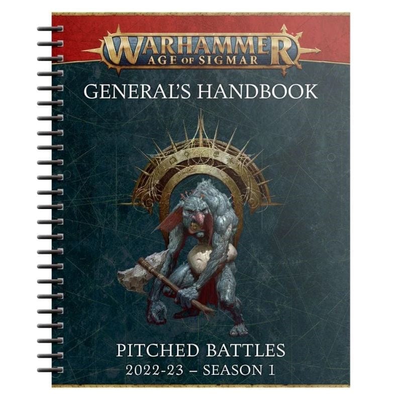 Games Workshop Miniatures Age Of Sigmar - Generalâs Handbook Pitched Battles 2022/23 - Season 1 (25/06 release)