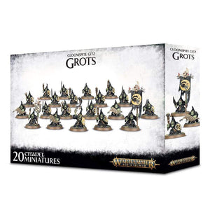 Games Workshop Miniatures Age of Sigmar - Gloomspite Gitz Grots (Boxed)
