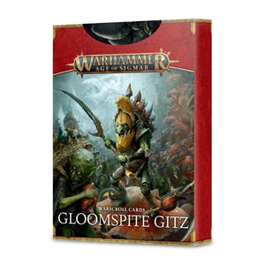 Games Workshop Miniatures Age of Sigmar - Gloomspite Gitz - Warscroll Cards (04/02 release)