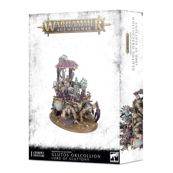 Age of Sigmar - Hedonites of Slaanesh - Glutos Orscollion Lord Of Gluttony (Boxed)