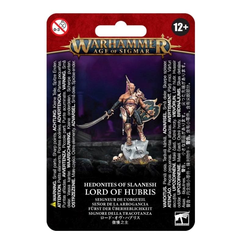 Games Workshop Miniatures Age of Sigmar - Hedonites Of Slaanesh - Lord Of Hubris (25/03/2023 release)