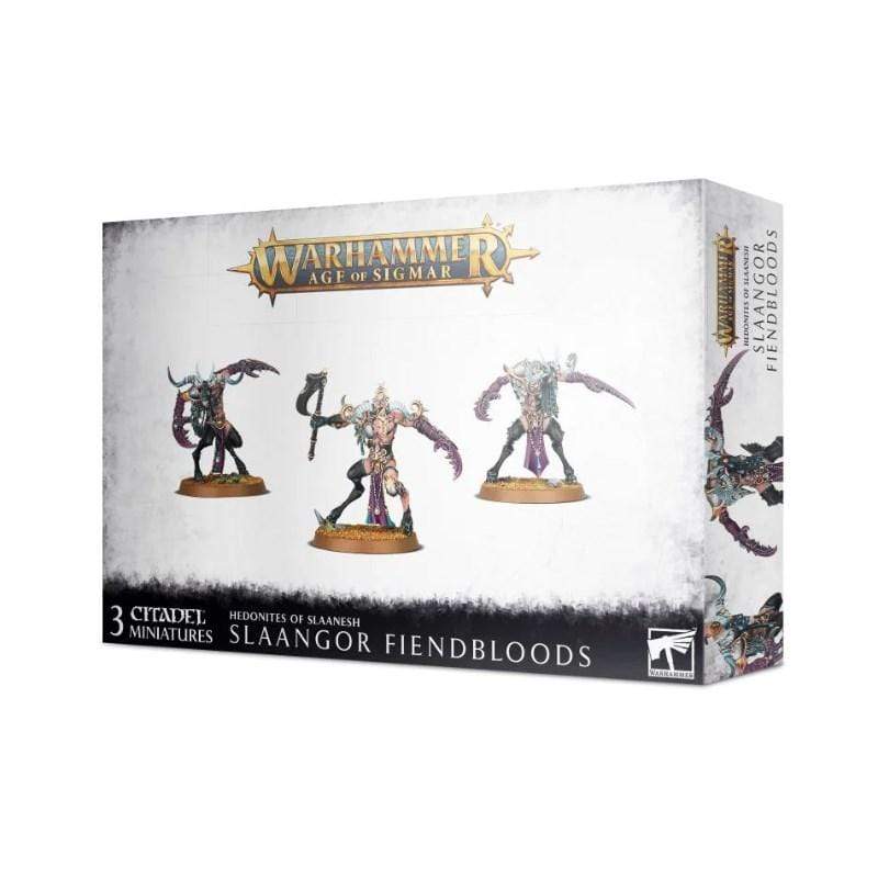 Games Workshop Miniatures Age of Sigmar - Hedonites of Slaanesh - Slaangor Fiendbloods (Boxed)