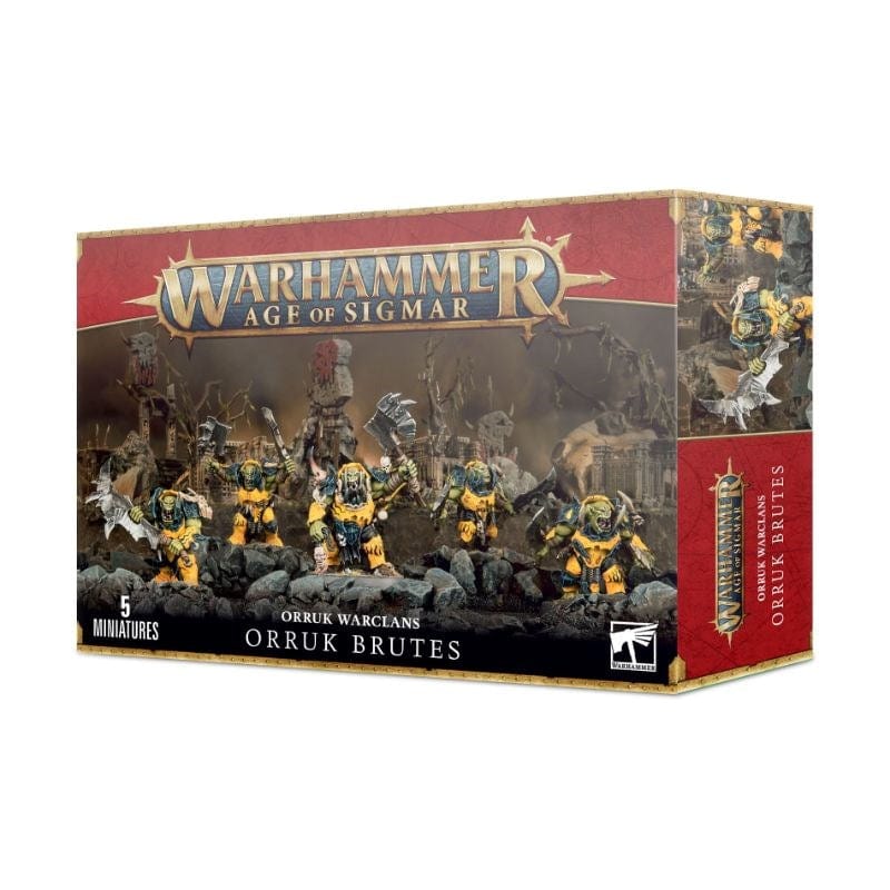 Games Workshop Miniatures Age of Sigmar - Ironjawz Orruk Brutes (Boxed)