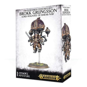 Games Workshop Miniatures Age of Sigmar - Kharadron Overlords Brokk Grungsson Lord-Magnate of Barak-Nar (Boxed)