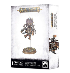 Games Workshop Miniatures Age of Sigmar - Kharadron Overlords Endrinmaster in Dirigible Suit (Boxed)