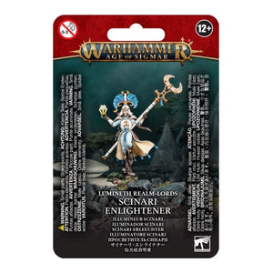 Games Workshop Miniatures Age of Sigmar - Lumineth Realm-Lords - Scinari Enlightener (04/02 release)