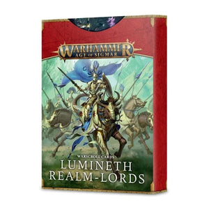 Games Workshop Miniatures Age of Sigmar - Lumineth Realm-Lords - Warscroll Cards 2022 (15/10 release)