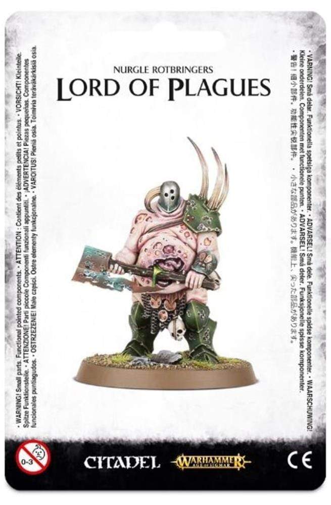 Age of Sigmar - Maggotkin of Nurgle Lord of Plagues  (Blister)