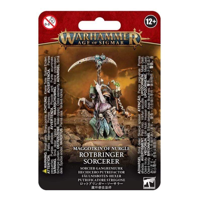 Games Workshop Miniatures Age of Sigmar - Maggotkin of Nurgle Rotbringer Sorceror (18/12 Release)