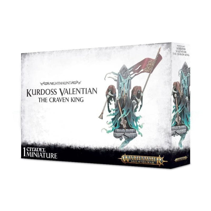 Age of Sigmar - Nighthaunt - Kurdoss Valentian The Craven King (2022)