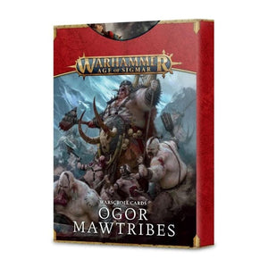 Games Workshop Miniatures Age Of Sigmar - Ogor Mawtribes - Warscroll Cards (12/11 release)
